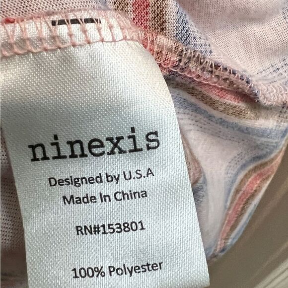 3 For $20 Ninexis Pink Sleeveless Blouse 0054 - Picture 7 of 7
